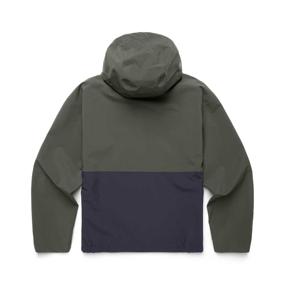 Men's Cielo Rain Jacket - Fatigue and Lemongrass