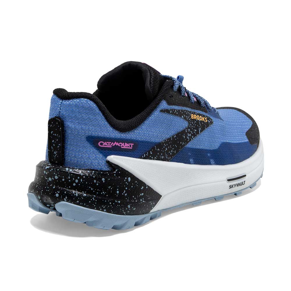 Women's Catamount 2 Trail Running Shoe - Blue/Black/Yellow - Regular (B)