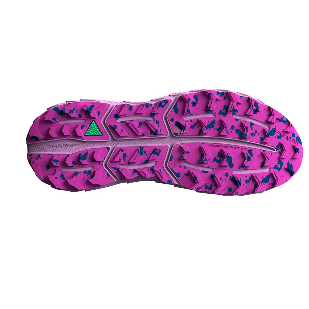 Women's Cascadia Trail Running Shoe - Navy/Purple/Violet - Regular (B)