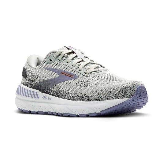 Women's Ariel GTS 24 Running Shoe - Mercury/Ebony/Sweet Lavender - Wide (D)