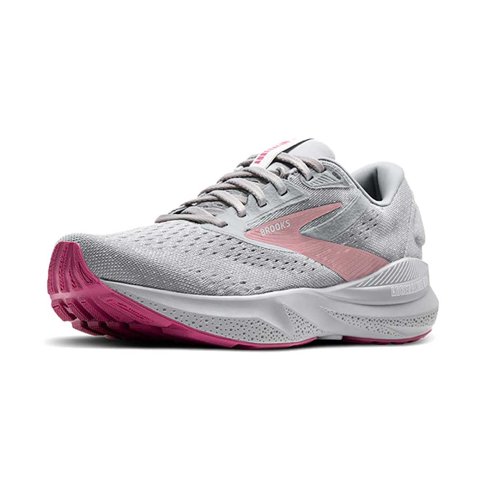 Women's Adrenaline GTS 24 Running Shoe - Alloy/White/Zephyr -Wide (D)