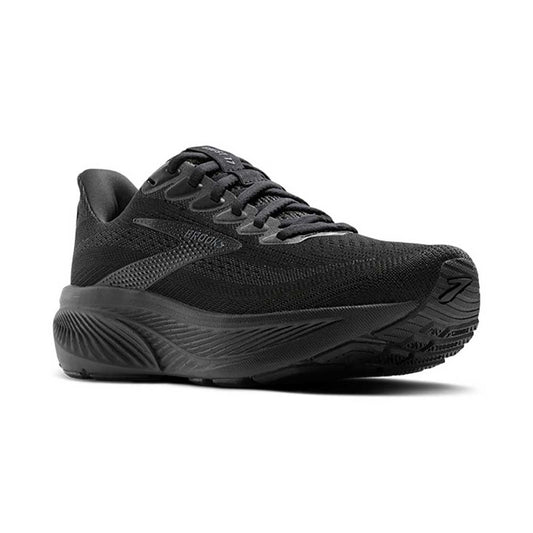 Women's Ghost 17 Running Shoe - Black/Black/Ebony - Wide (D)