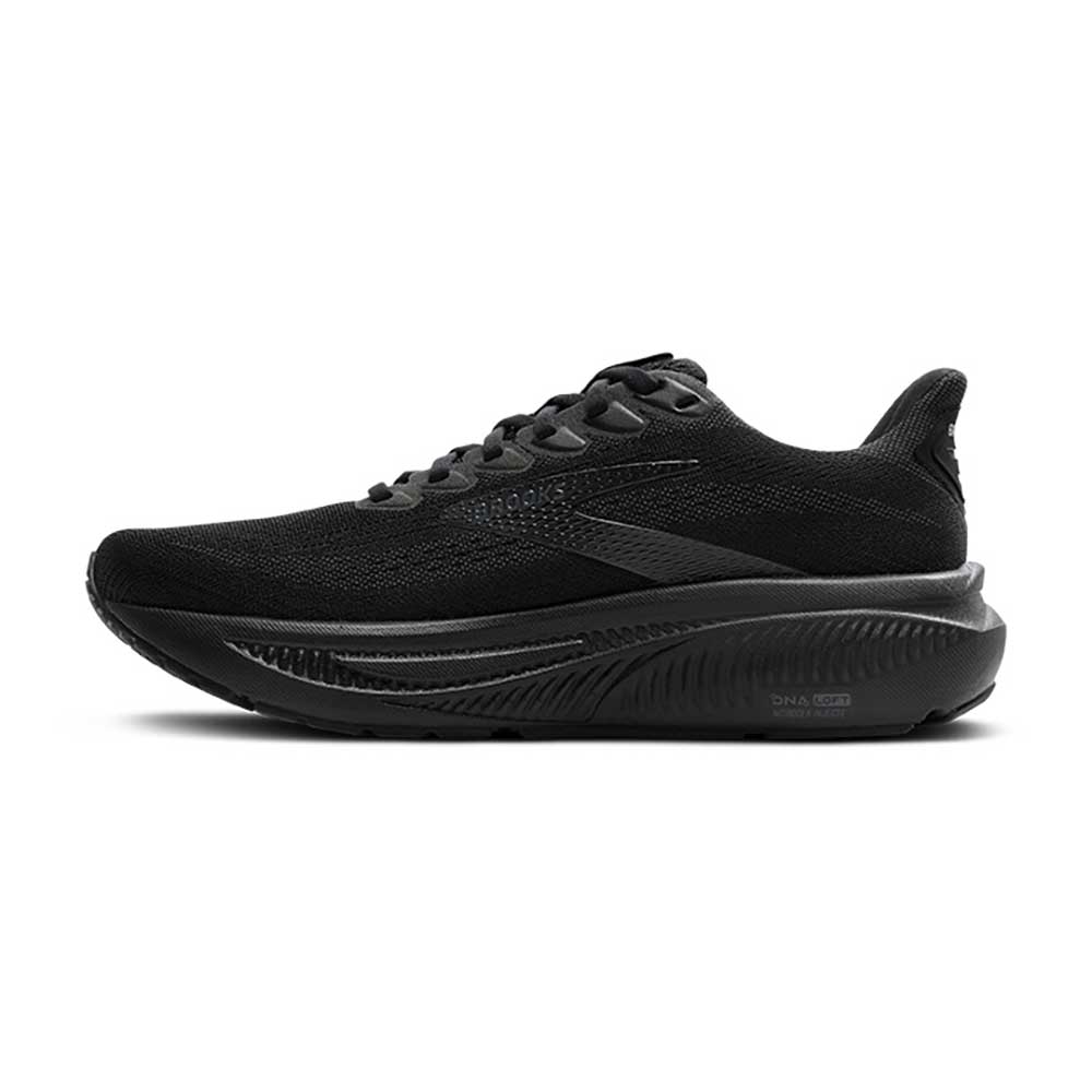 Women's Ghost 17 Running Shoe - Black/Black/Ebony - Regular (B)