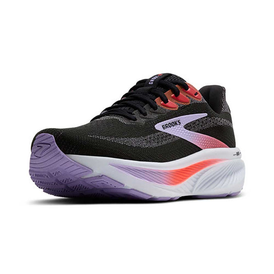Women's Ghost 17 Running Shoe - Black/Purple/Coral - Regular (B)
