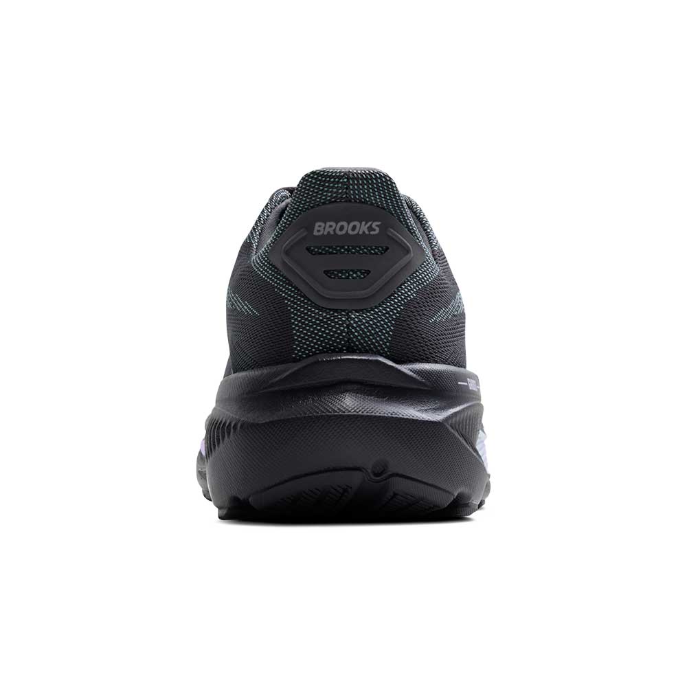 Women's Ghost 17 Running Shoe - Grey/Clearwater/Purple - Wide (D)