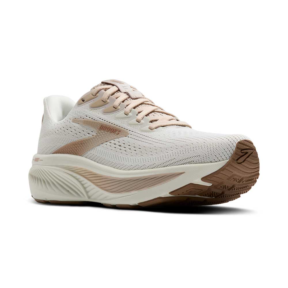 Women's Ghost 17 Running Shoe - Grey/Chateau Grey/Portabella - Regular (B)