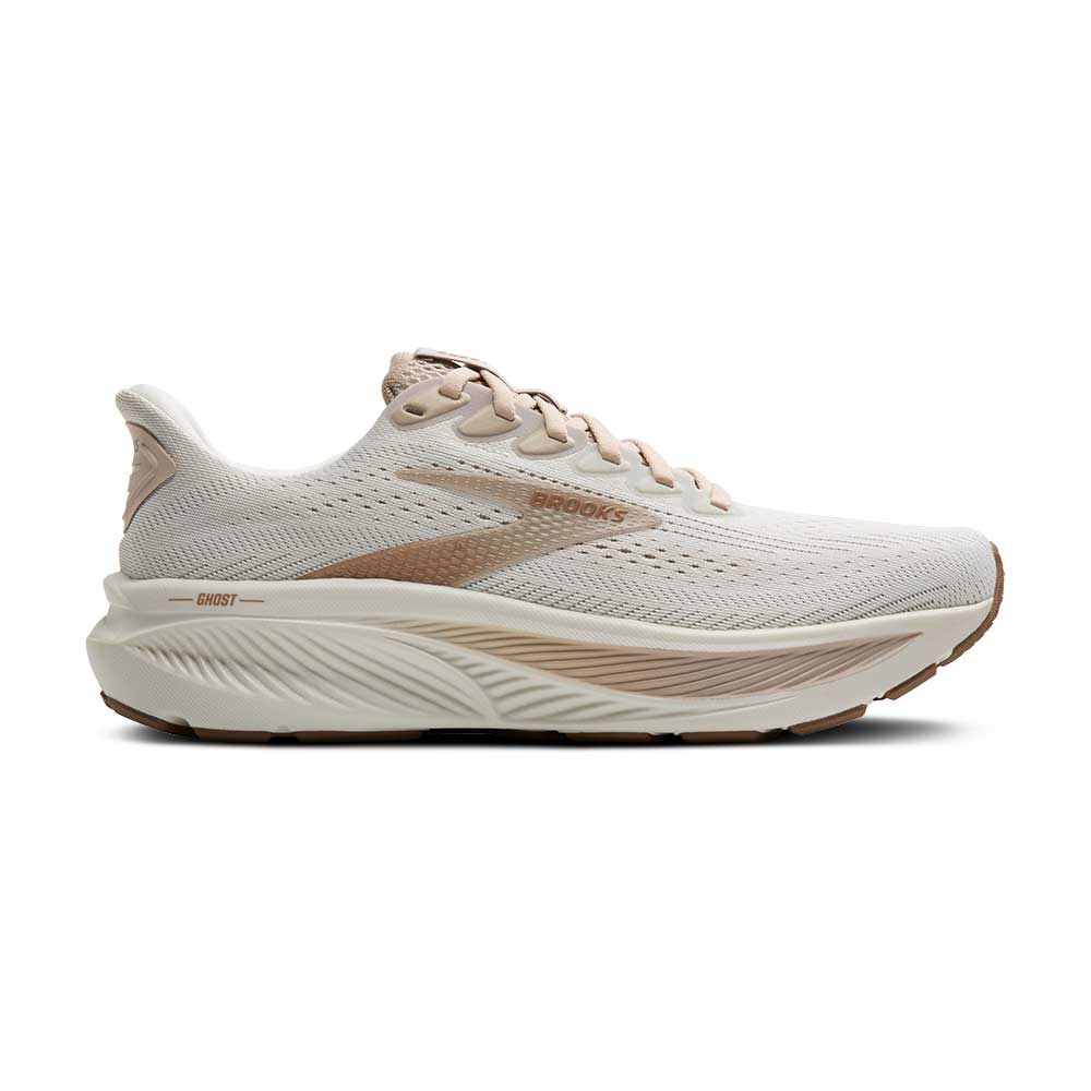 Women's Ghost 17 Running Shoe - Grey/Chateau Grey/Portabella - Regular (B)