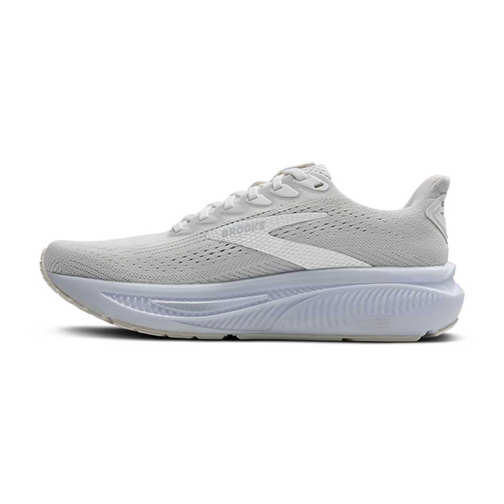 Women's Ghost 17 Running Shoe - White/White/Grey - Regular (B)