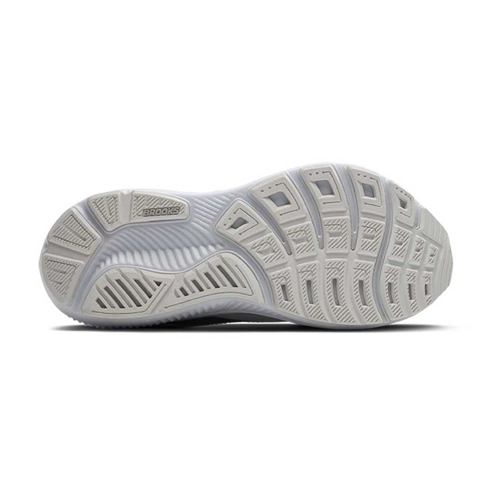 Women's Ghost 17 Running Shoe - White/White/Grey - Regular (B)
