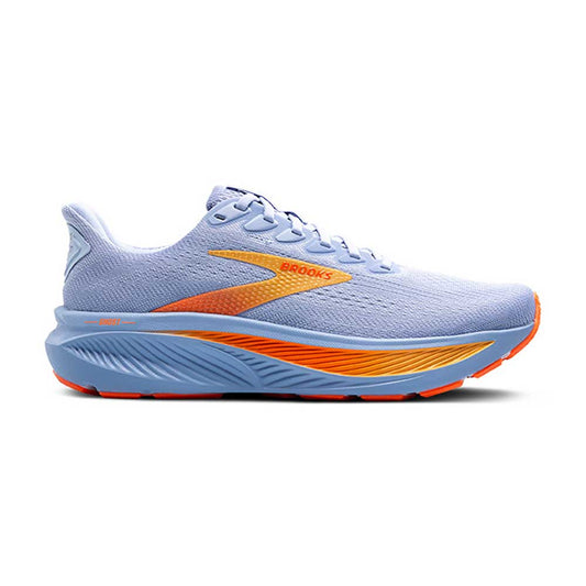 Women's Ghost 17 Running Shoe - Blue Heron/White/Orange - Regular (B)