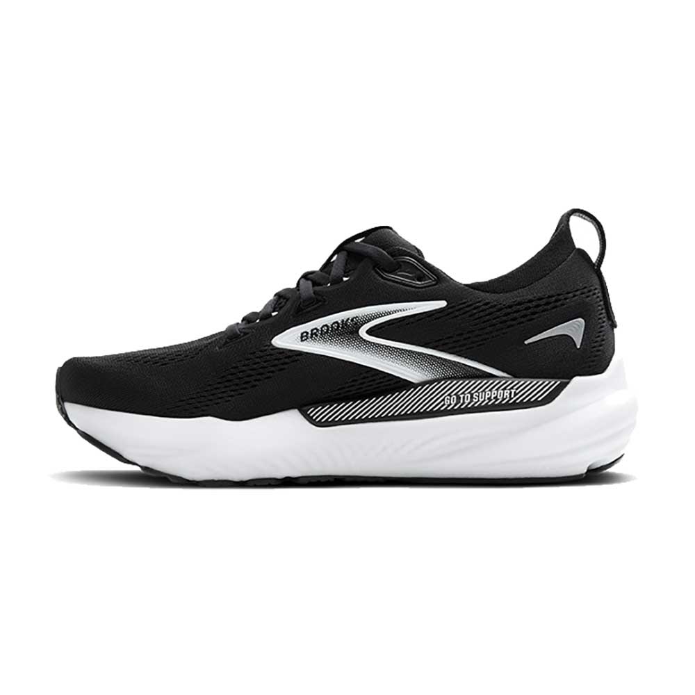 Women's Glycerin GTS 22 Running Shoe - Black/Grey/White - Wide (D)