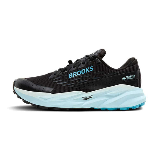 Women's Cascadia 19 GTX - Black/Ebony/Blue Flower - Regular (B)