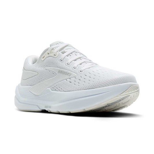 Women's Ghost Max 3 Running Shoe - White/White - Wide (D)