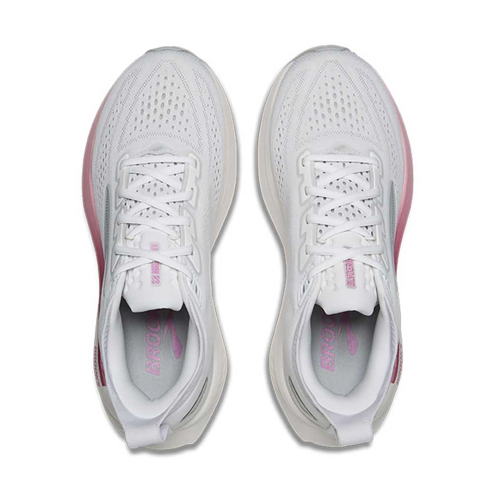 Women's Glycerin 23 - White/Harbor Mist/Metallic - Wide (D)