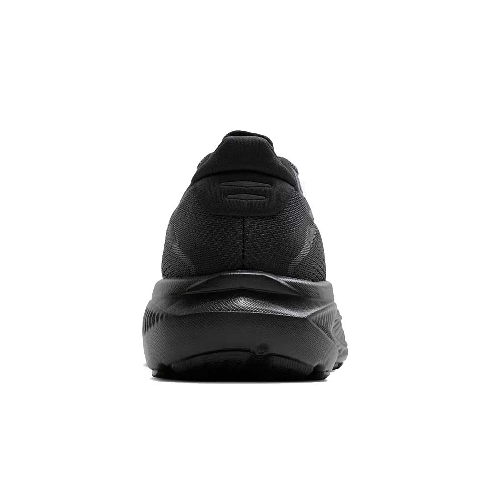 Women's Ghost 18 Running Shoe - Black/Black/Ebony - Wide (D)