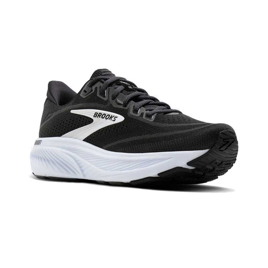 Women's Ghost 18 Running Shoe - Black/Grey/White Extra Wide (2E)