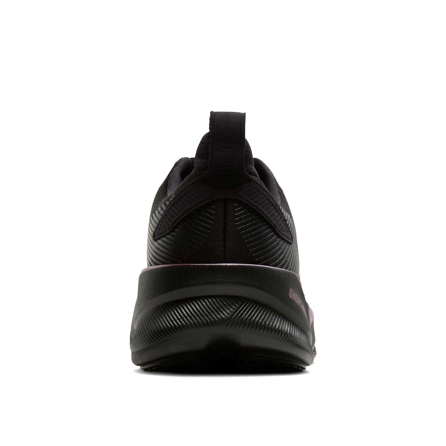 Women's Ghost Max 4 Running Shoe - Black/Black/Rose Gold - Wide (D)