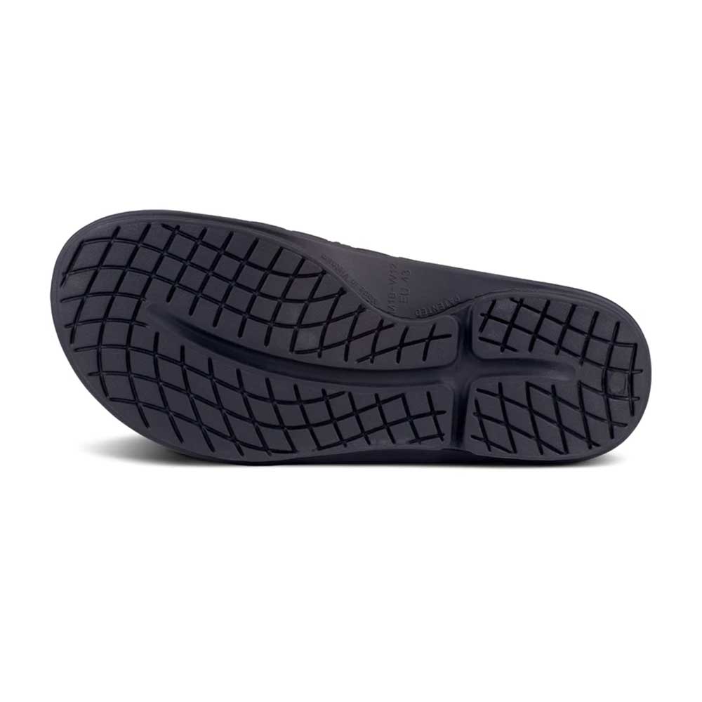 Unisex OOahh Sport Flex Slide - Black Matte - Regular (D)
