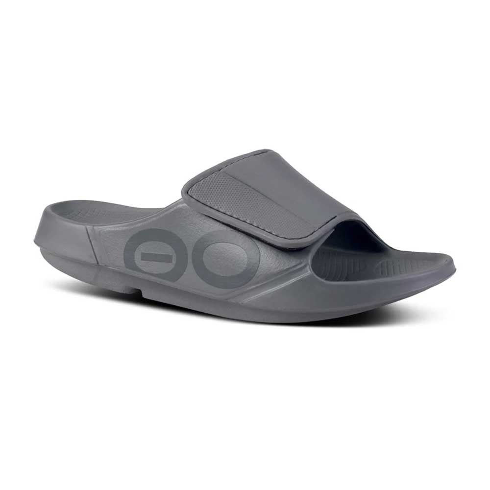 Men's OOahh Sport Flex Slide - Slate - Regular (D)