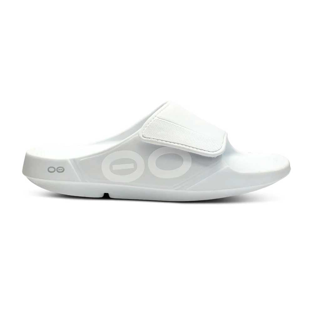 Unisex OOahh Sport Flex Slide - White - Regular (D)