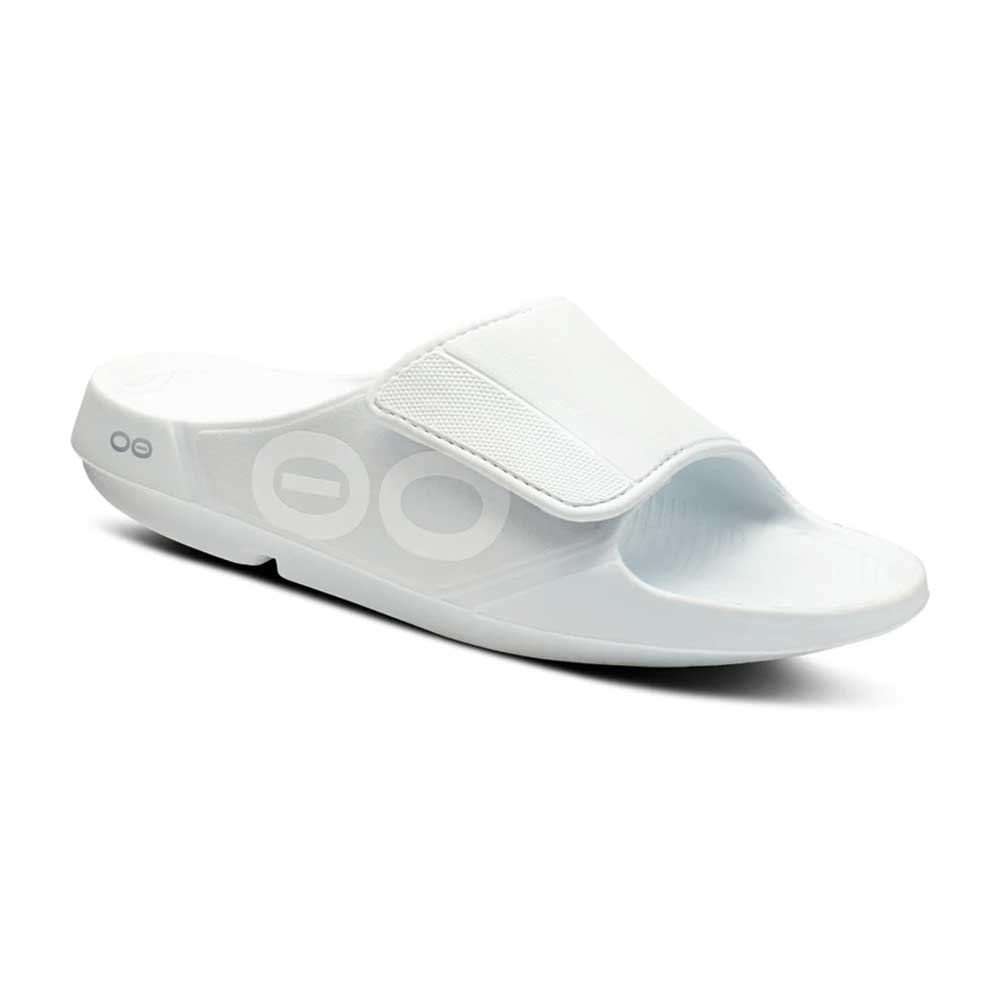 Unisex OOahh Sport Flex Slide - White - Regular (D)