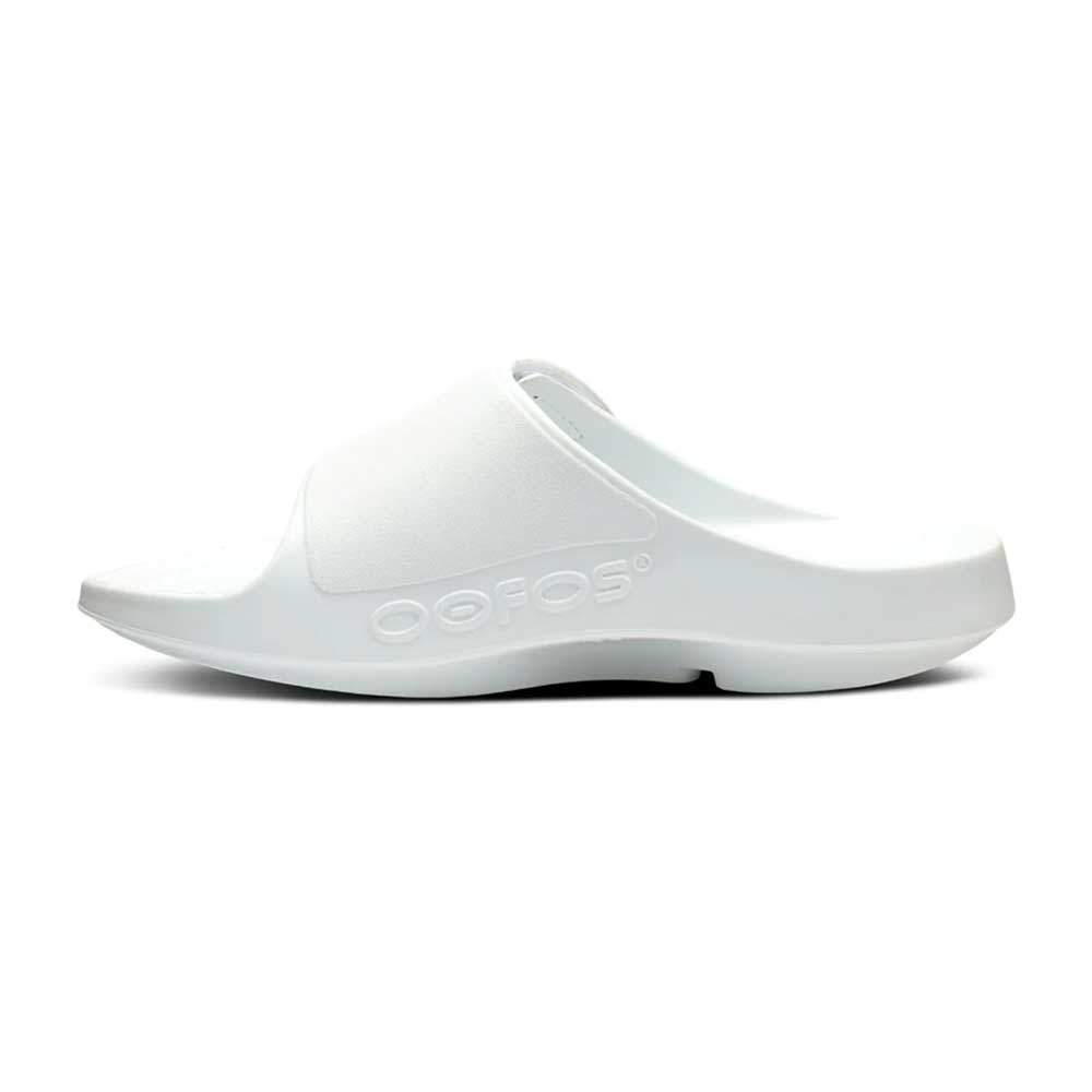Unisex OOahh Sport Flex Slide - White - Regular (D)