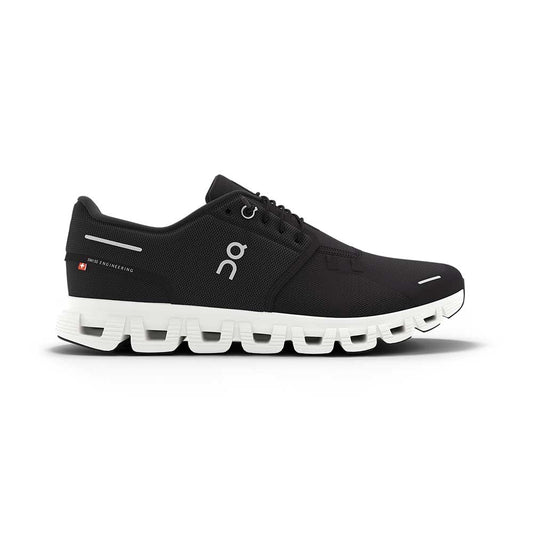 Men's Cloud 6 Running Shoe - Black/White - Regular (D)