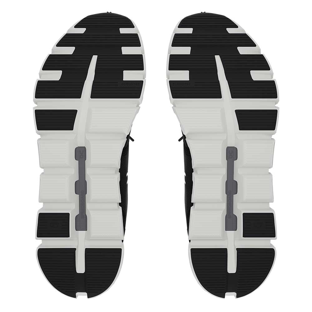 Men's Cloud 6 Running Shoe - Black/White - Regular (D)