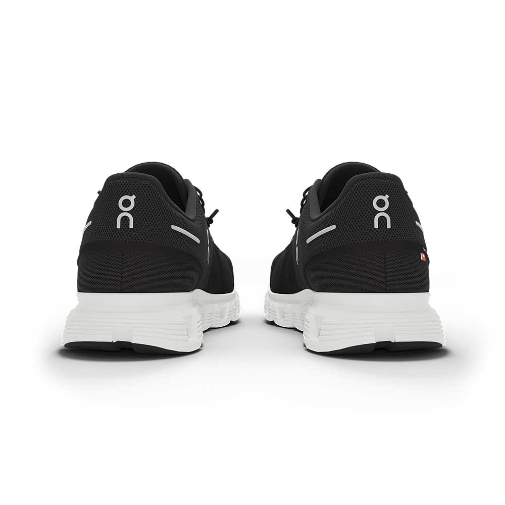Men's Cloud 6 Running Shoe - Black/White - Regular (D)