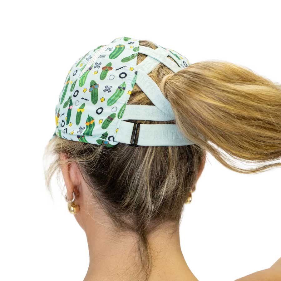 Pickle Peeps Ponytail Hat