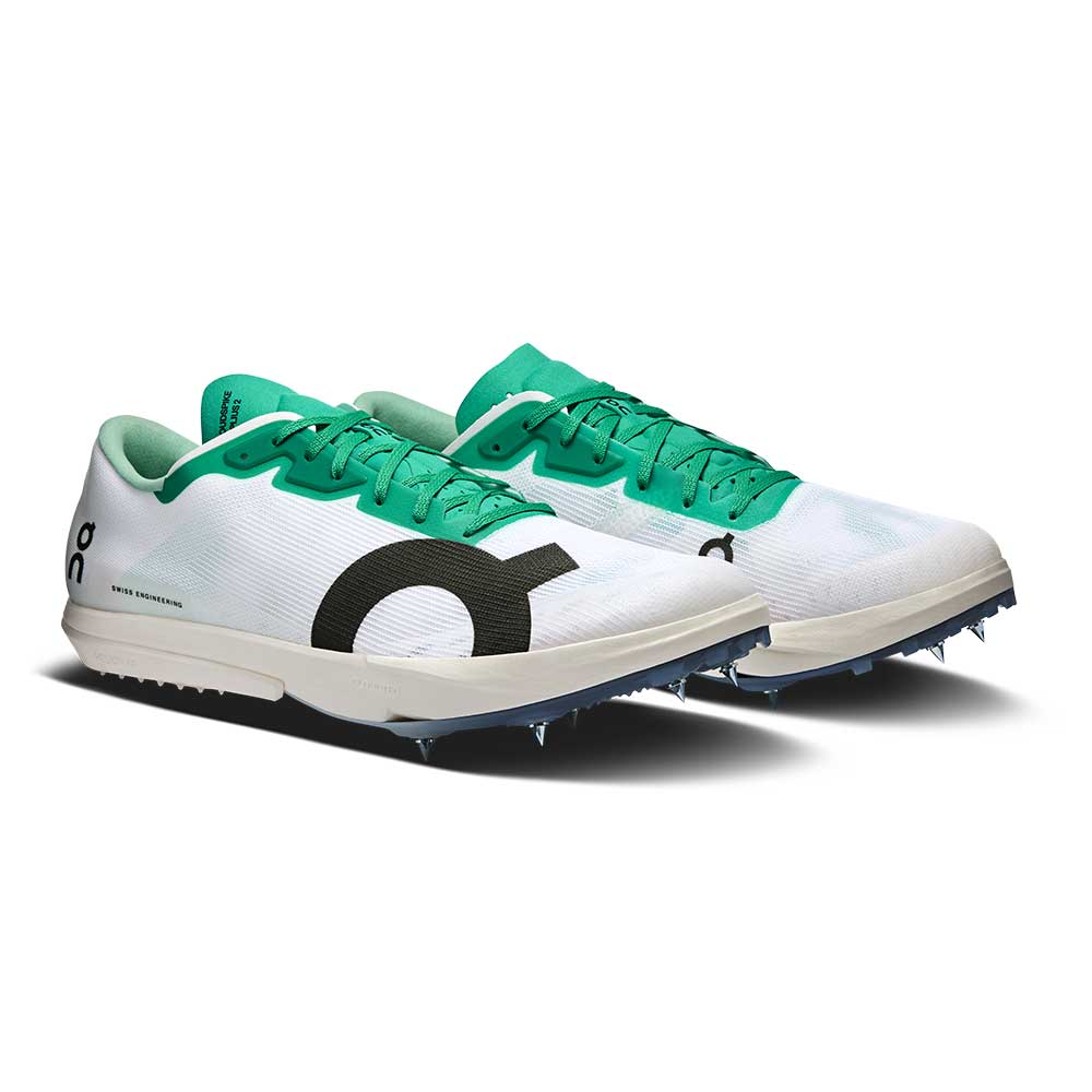 Men's Cloudspike Amplius 2 Track Spike - Mint/White - Regular (D)