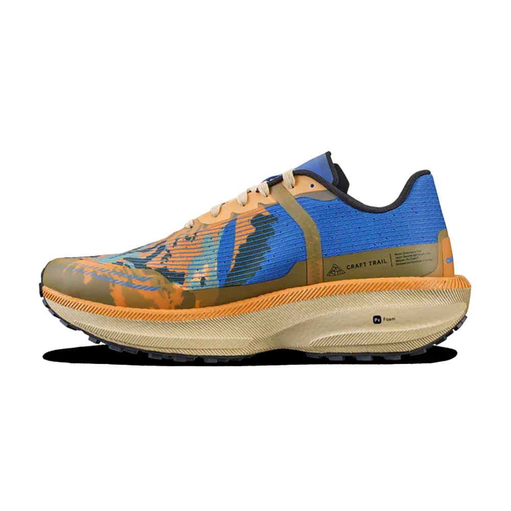 Men's Endurance Trail Running Shoe Shoe - Roots/Multi - Regular (D)