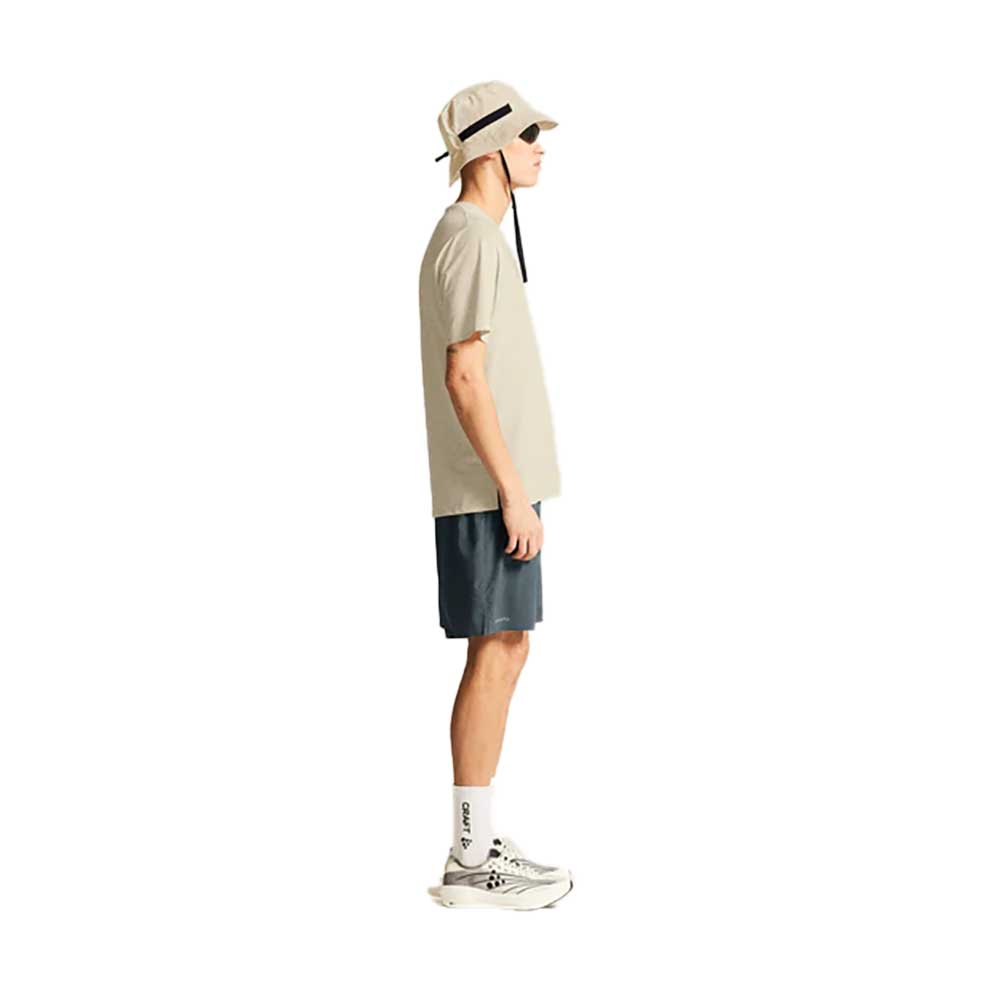 Men's Pro Trail Short Sleeve Shirt Tee 2 - Plaster