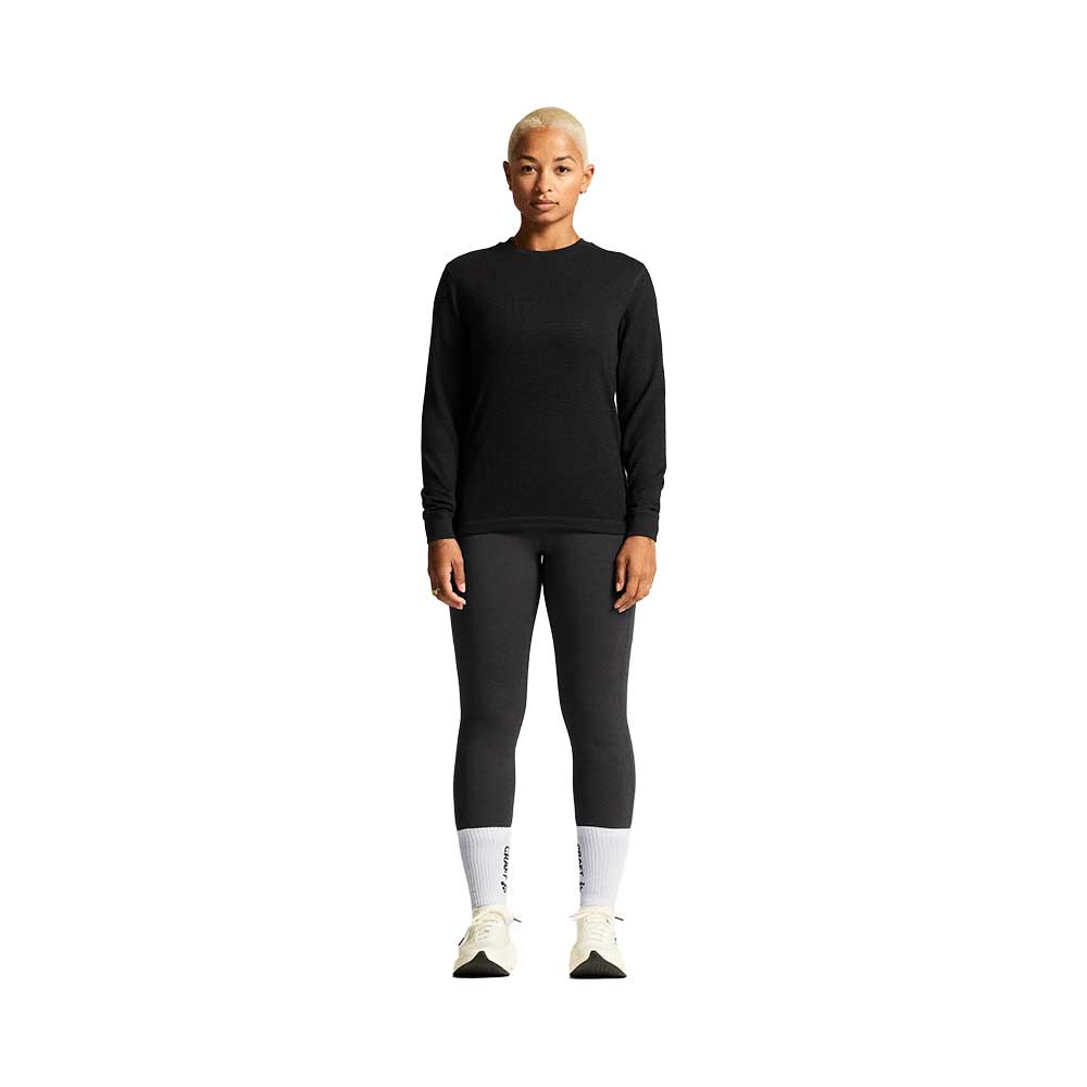 Women's Wool Waffle - Black