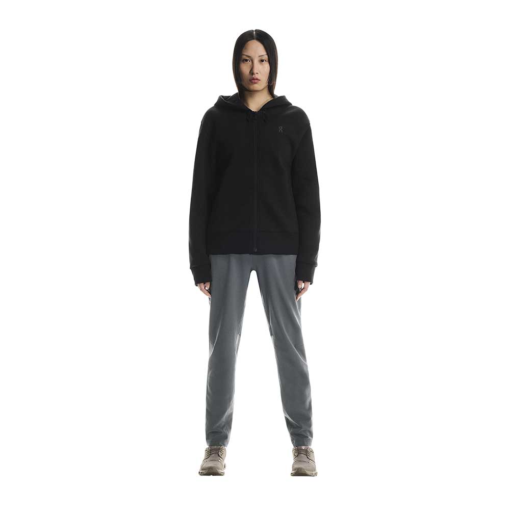 Women's Focus Tech Zip Hoodie - Black