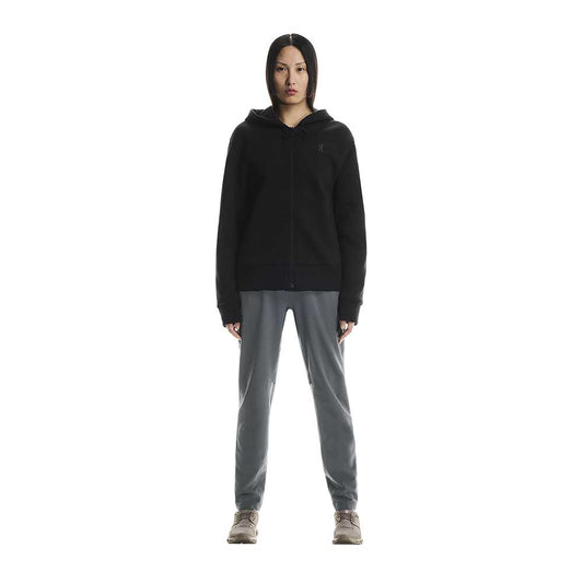 Women's Focus Tech Zip Hoodie - Black