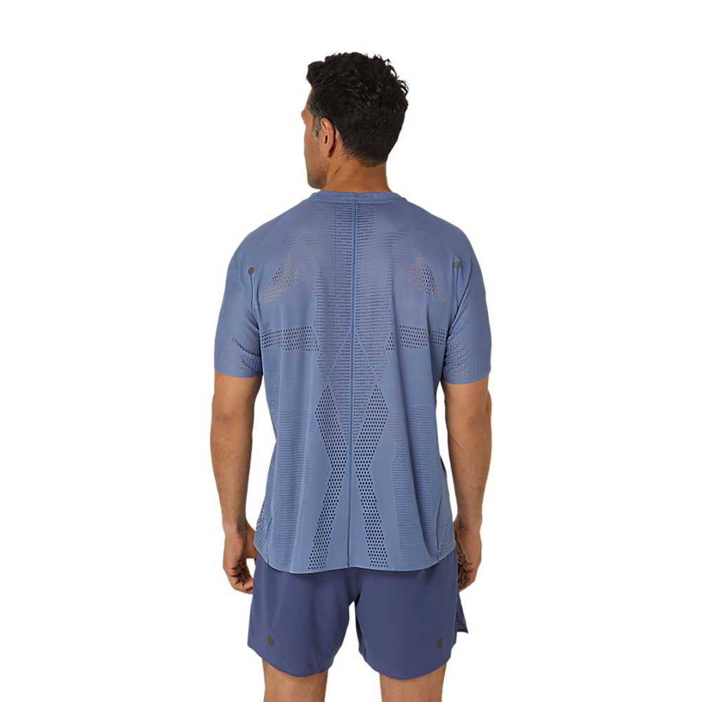 Men's Metarun Short Sleeve - Denim Blue