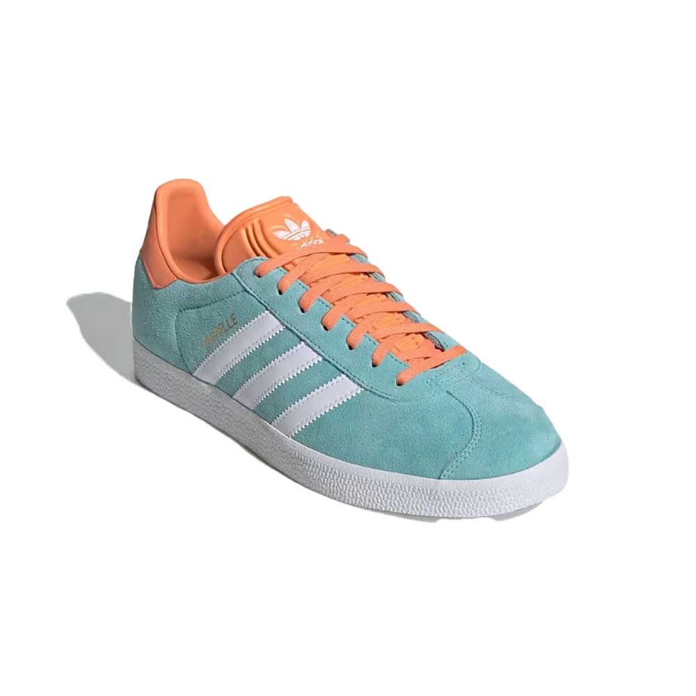 Men's Gazelle MLS Indoor Soccer Shoe - Easy Mint/Cloud White/Easy Orange - Regular (D)