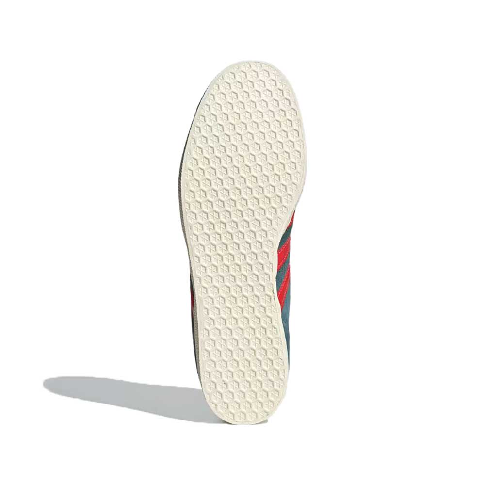 Men's Gazelle MLS Indoor Soccer Shoe - Virdian/Red/Cream White - Regular (D)