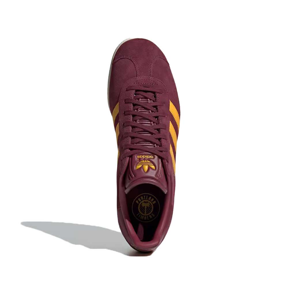 Gazelle MLS Indoor Soccer Shoe - Maroon/Crew Yellow/Victory Crimson - Regular (D)
