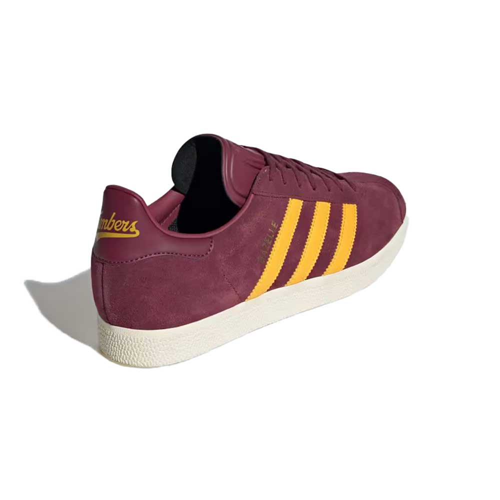 Gazelle MLS Indoor Soccer Shoe - Maroon/Crew Yellow/Victory Crimson - Regular (D)