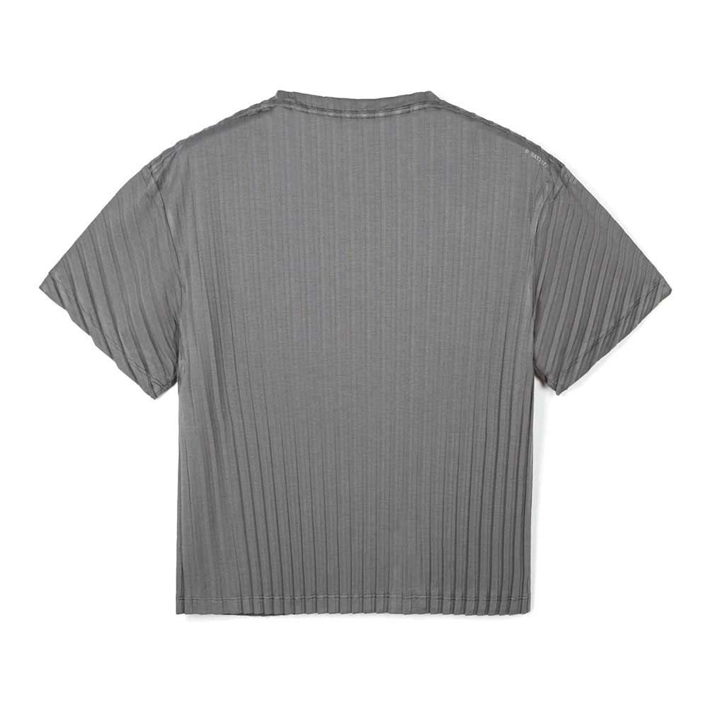 Women's Auralite Pleated T-Shirt - Granite Grey
