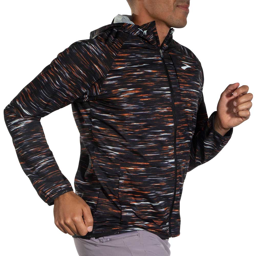 Men's Canopy Jacket - Paprika Velocity Print