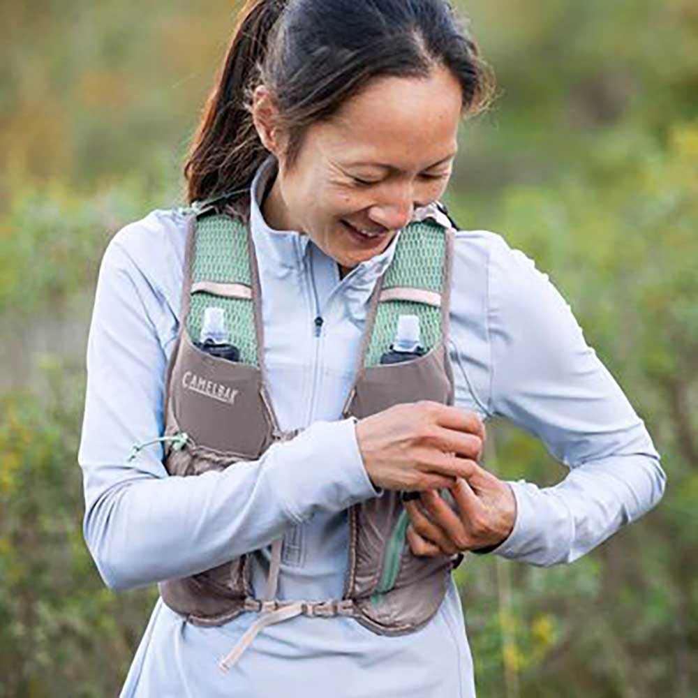 Women's Zephyr Vest - Silver/Blue Haze