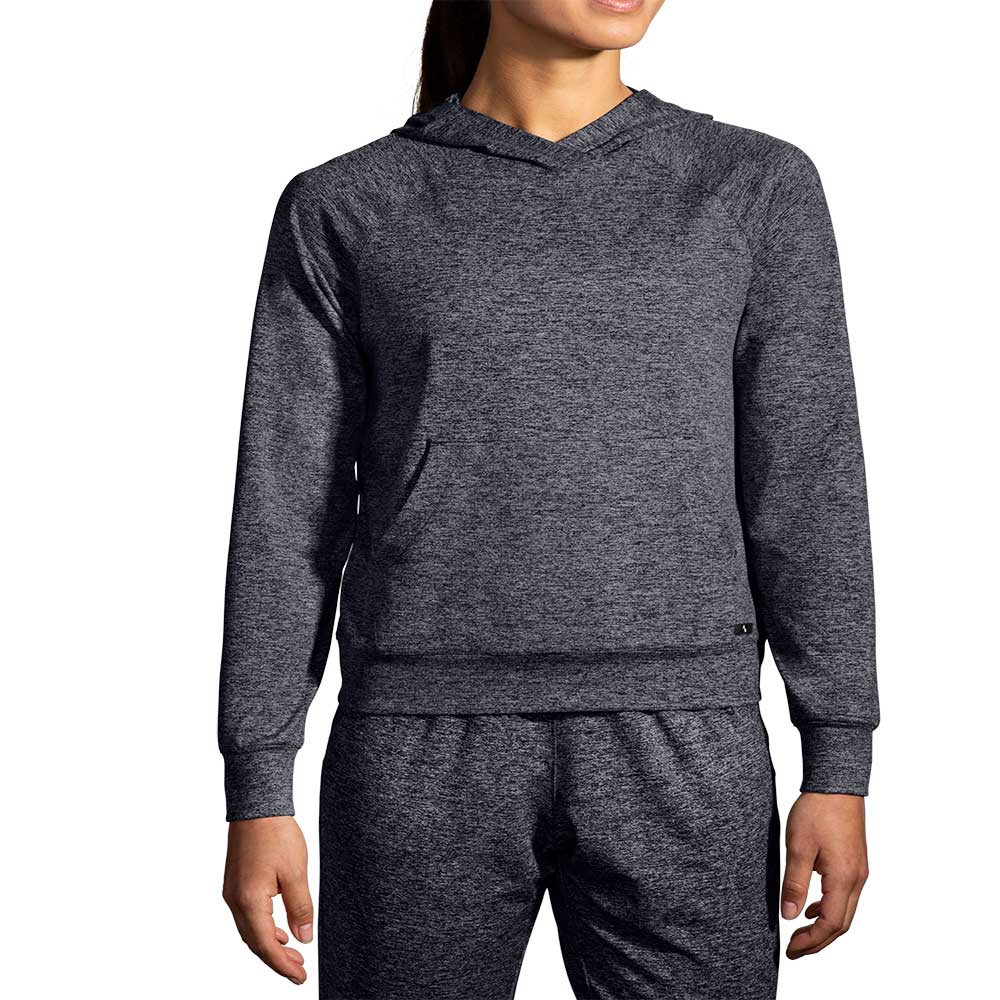 Women's Luxe Hoodie - Heather Black