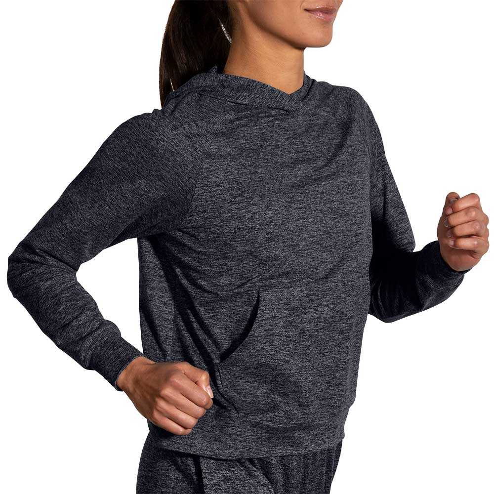 Women's Luxe Hoodie - Heather Black