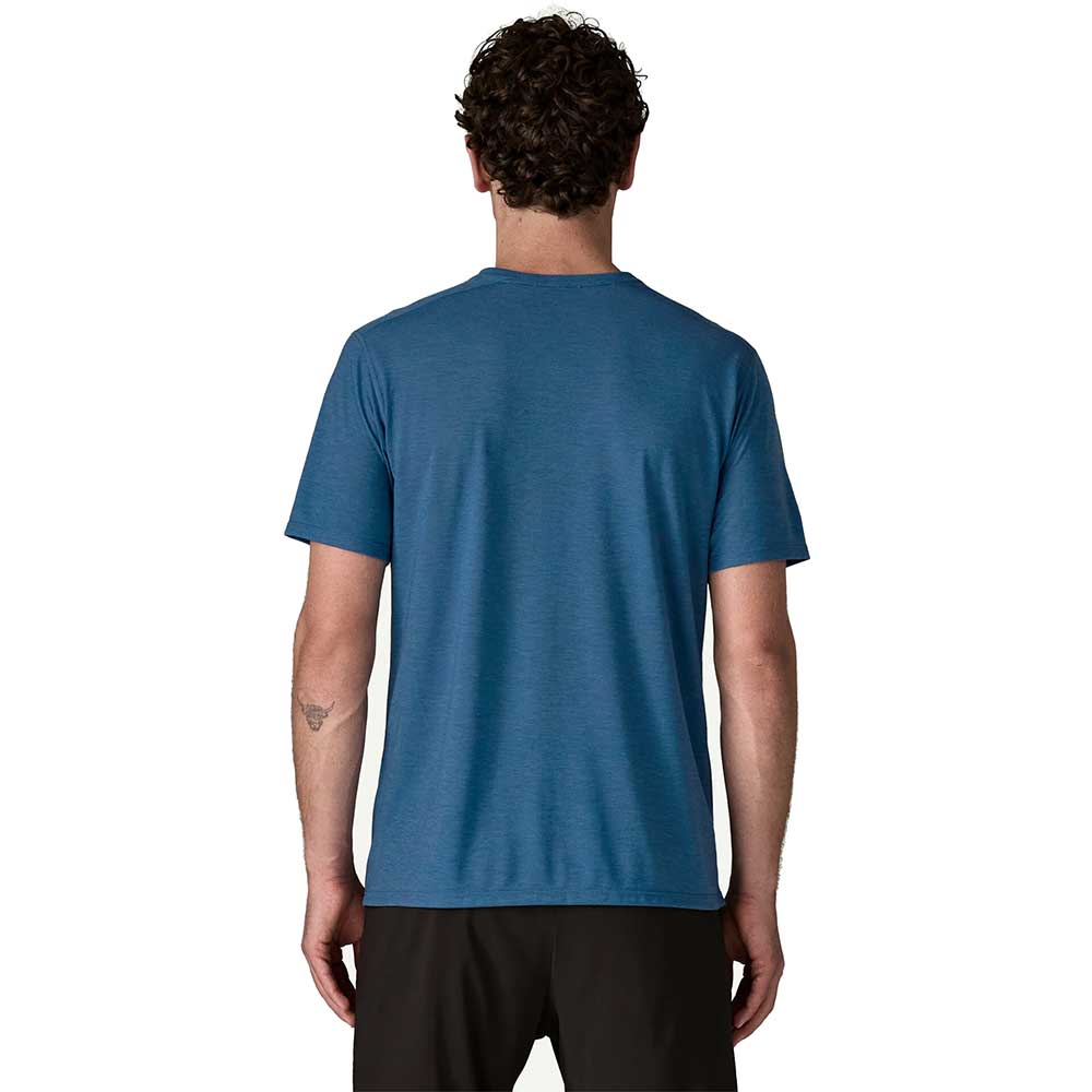 Men's Capilene Cool Trail Shirt - Aquatic Blue