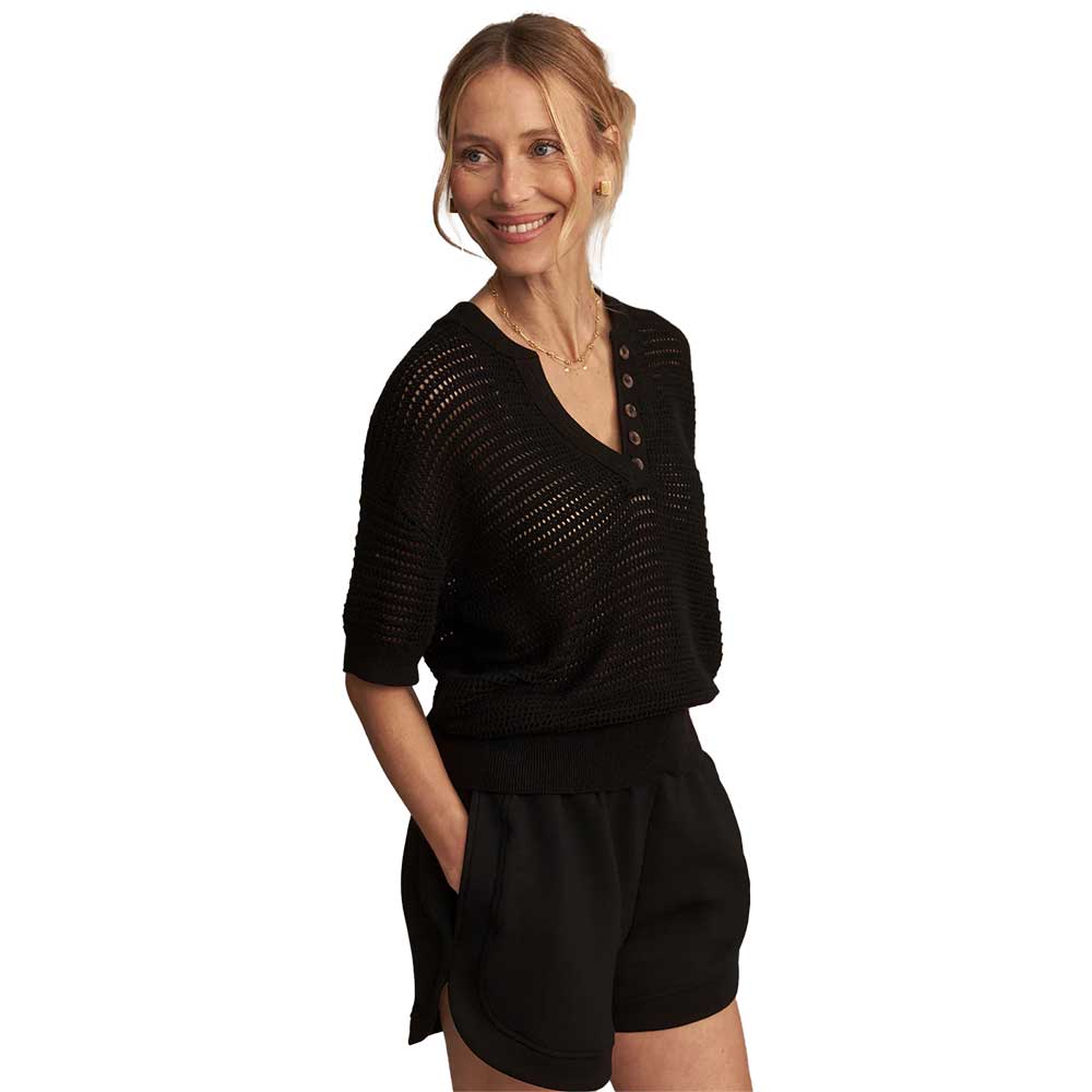 Women's Callie Knit Top - Black