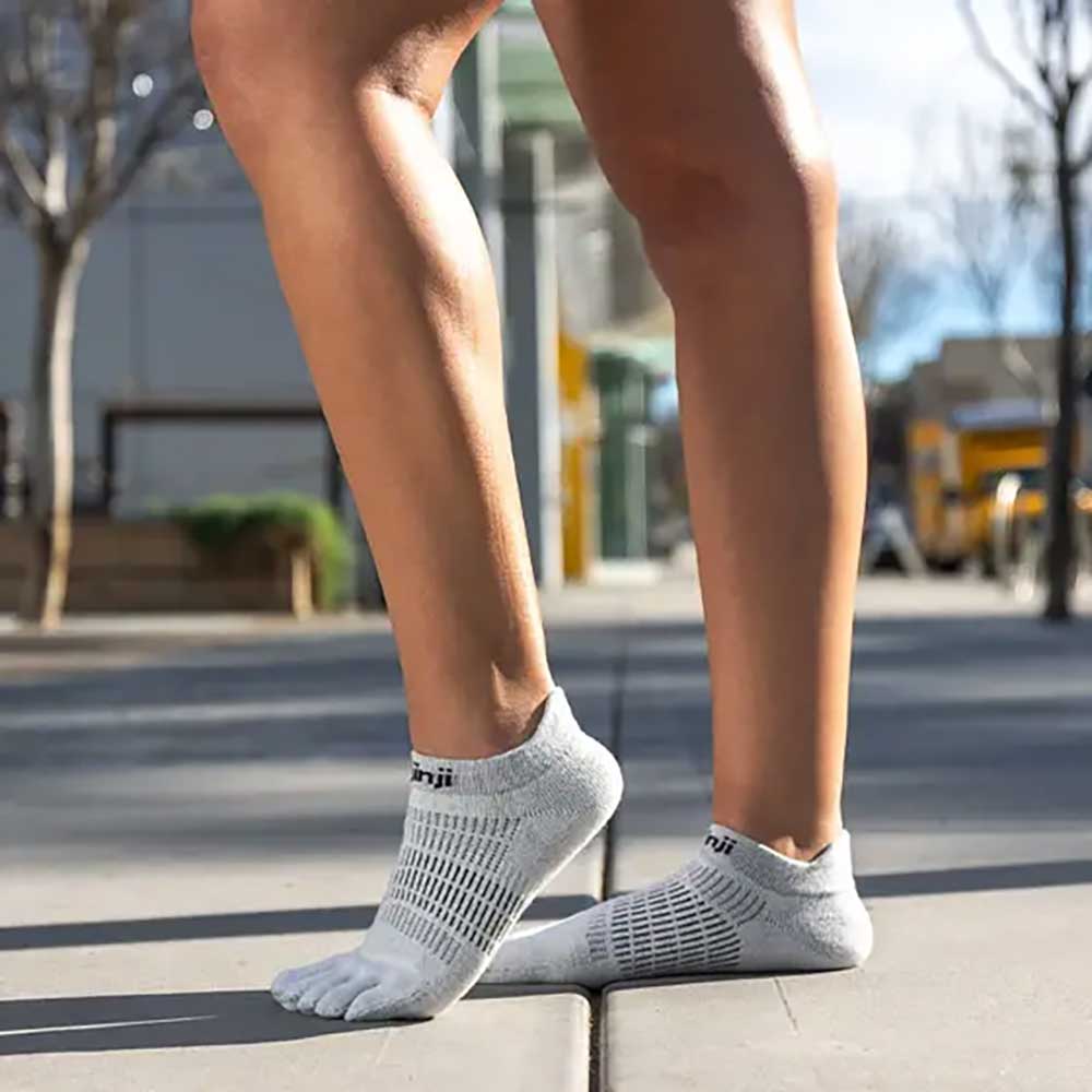 Women's Run Lightweight No Show Coolmax - Gray