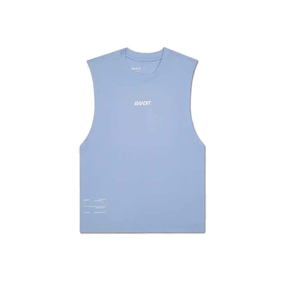 Women's Micromesh Muscle Tank - Breeze Blue